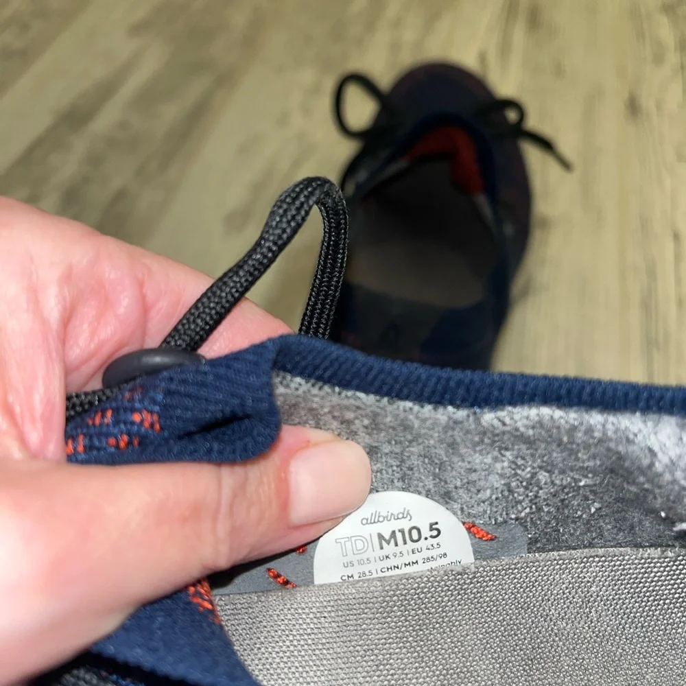 Allbirds mens Tree Dasher 2 sneaker size 10.5